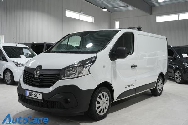 Renault Trafic Skåpbil 2.9t 1.6 dCi Värmare,Dragkrok,Inredning,3-Sits - 2018