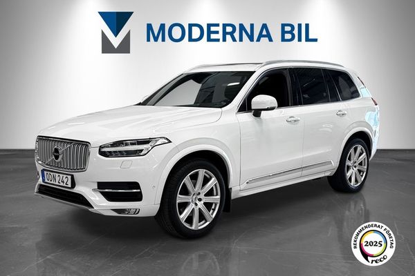 Volvo XC90 D5 AWD 235hk 7-sits Pano B-kam Drag NyKamrem - 2017