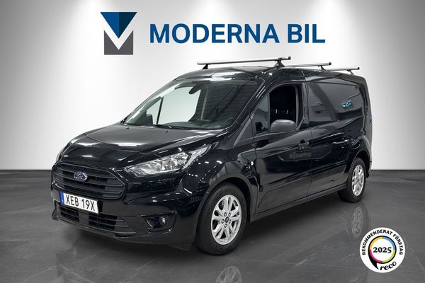 Ford Transit Connect 210 LWB 1.5 120hk Moms Lång Drag D-värm Inredd - 2021