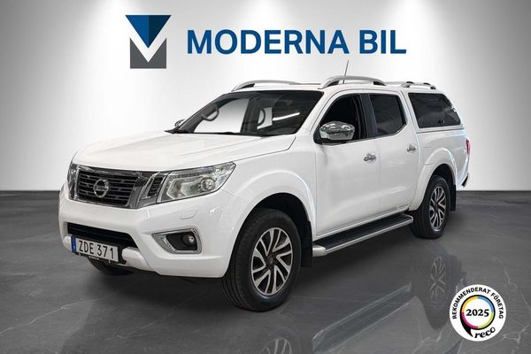 Nissan Navara 2.3 dCi 4WD 190hk Moms Tekna Kåpa Drag Kamera Taklucka - 2018