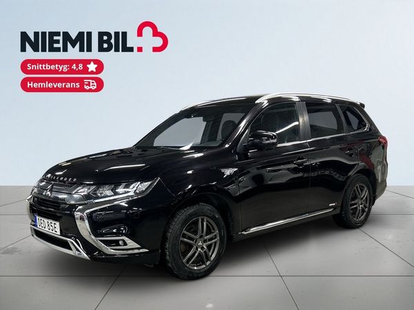 Mitsubishi Outlander PHEV CVT Business MOMSAD/Drag/360°kamera/Skinn/S&V-Däck - 2020