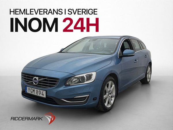 Volvo V60 D4 AWD Momentum Drag Värmare Kamera Rattvärme - 2017