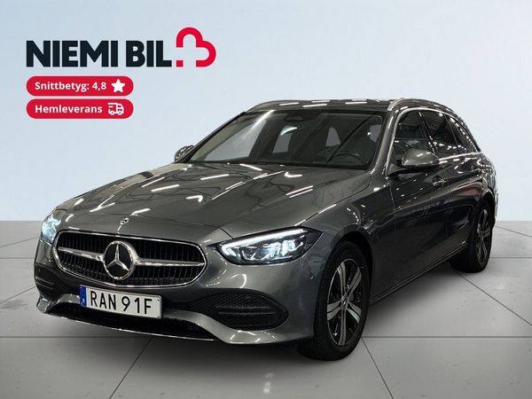Mercedes C300 T e 9G-Tronic Avantgarde S&V-Hjul/Drag/Pvärm/MOMS - 2023
