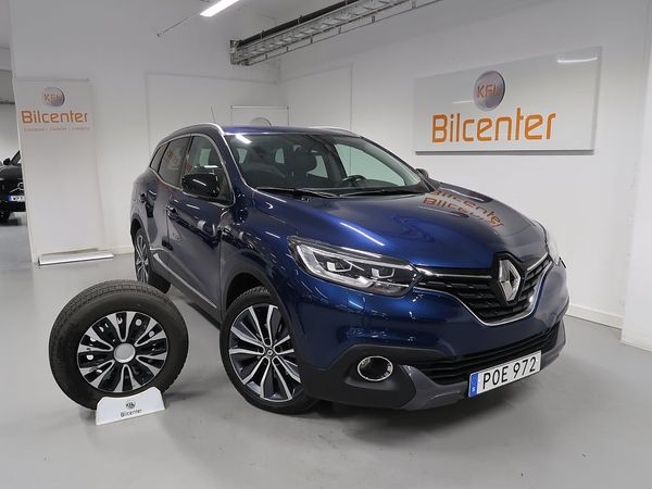 Renault Kadjar 1.2 TCe V-Däck ingår BOSE-Skinn-Elstol-Kamera-Navi-Keyl - 2018