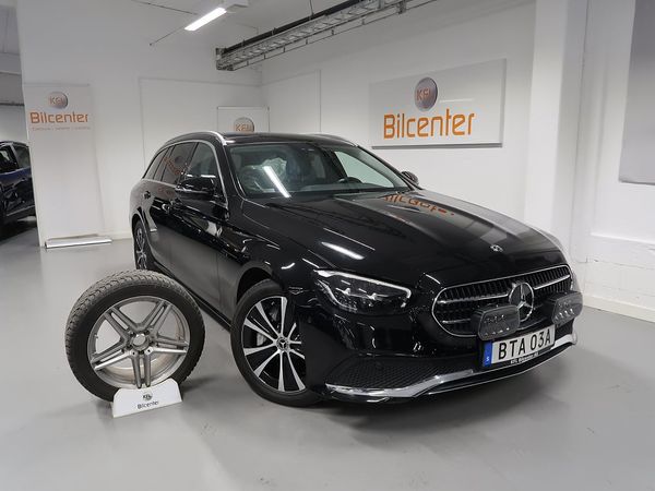 Mercedes E300 T de 4M V-Däck ingår Pano-Skinn-Drag-Kamera-Wide-SE - 2021