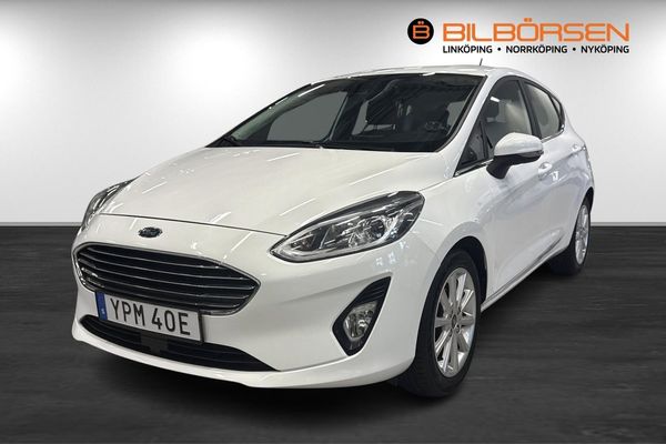 Ford Fiesta 5-Dörrar 1.0 EcoBoost Titanium (Rattvärme, Sensorer) - 2020