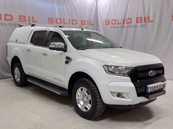 Ford Ranger 2.2 TDCi 4x4 D-värmare Drag Läder Alpha kåpa - 2018