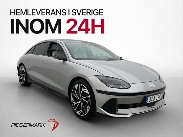 Hyundai IONIQ 6 77.4 kWh AWD Drag Värm Pano BOSE 360° Skinn - 2023