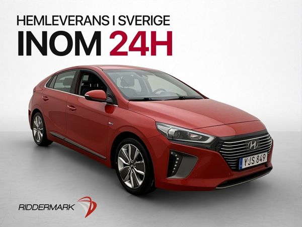 Hyundai IONIQ Hybrid 1.6 Premium Plus Värmare Kamera Skinn - 2017