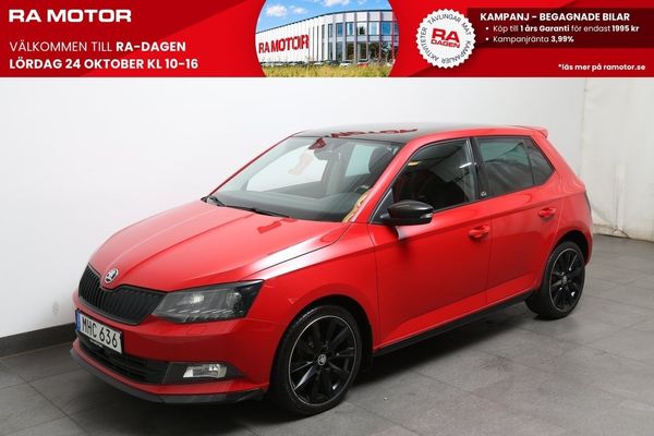 Skoda Fabia 1,2 TSI 90hk Monte Carlo Edition Panorama P-Sensorer - 2016