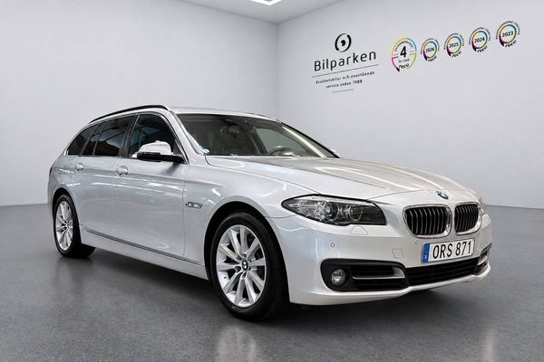 BMW 520 d xDrive Touring Steptronic | Läder | Dragkrok | 190hk - 2016
