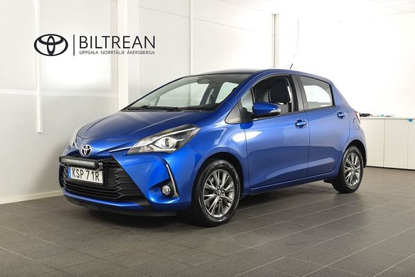 Toyota Yaris 1,5 Bensin Manuell Ledramp Motorvärmare Nyservad - 2019