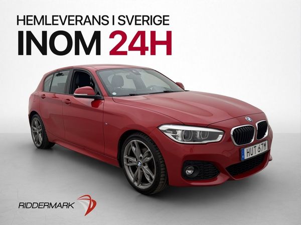 BMW 120 i 184hk M Sport Navi Kamera Hifi Skinn - 2019