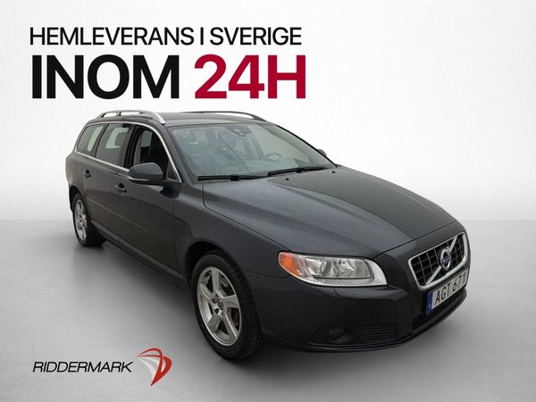 Volvo V70 T4F 180hk Summum Drag P-sensor Värmare Läder - 2012