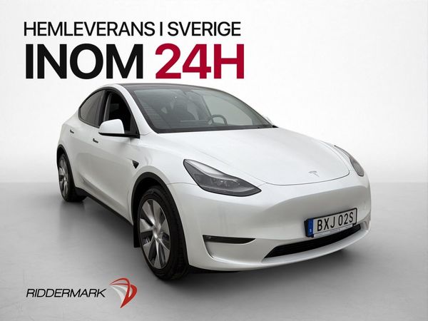 Tesla Model Y Long Range AWD Pano Kamera Värmepump AP Drag - 2024