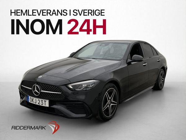 Mercedes C300 e 313hk AMG Night 360° Värmare Nav Elstol - 2023