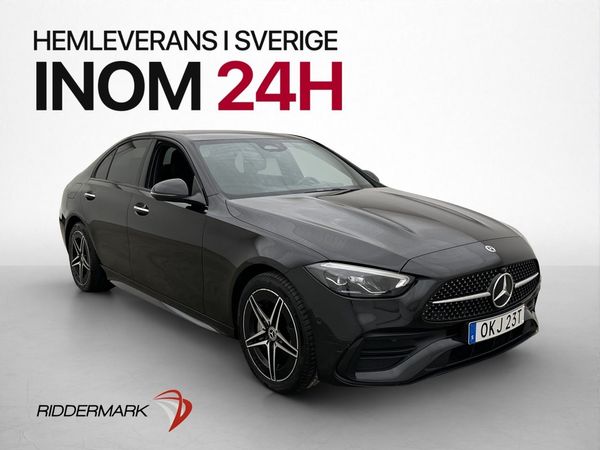 Mercedes C300 e 313hk AMG Night 360° Värmare Nav Elstol - 2023