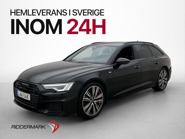 Audi A6 55 TFSIe Q S-Line Cockpit Kamera Värm Matrix Drag - 2023