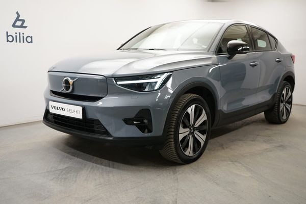 Volvo C40 Recharge Single Motor Plus Edition, Navigation, Baklucka elmanövrerad, Panoramaglastak ej öppnb - 2023