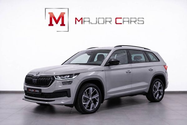 Skoda Kodiaq 2.0 TDI 4x4 Sportline 7-Sits Matrix Kolfiber Drag 200hk - 2024