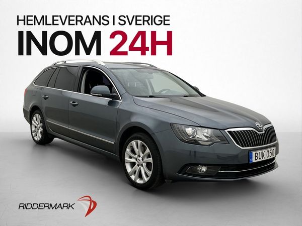 Skoda Superb 1.8 TSI 160hk Drag Bluetooth Farthållare - 2014