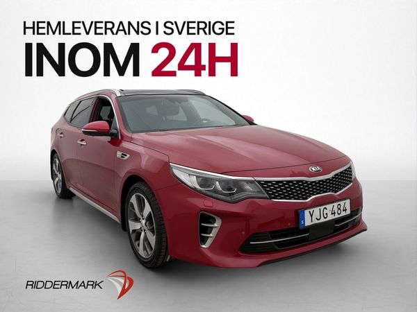 Kia Optima 1.7 VGT GT-Line Pano H/K Kamera Skinn Navi Drag - 2017