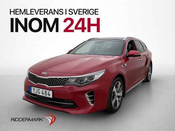 Kia Optima 1.7 VGT GT-Line Pano H/K Skinn Kamera Navi Drag - 2017