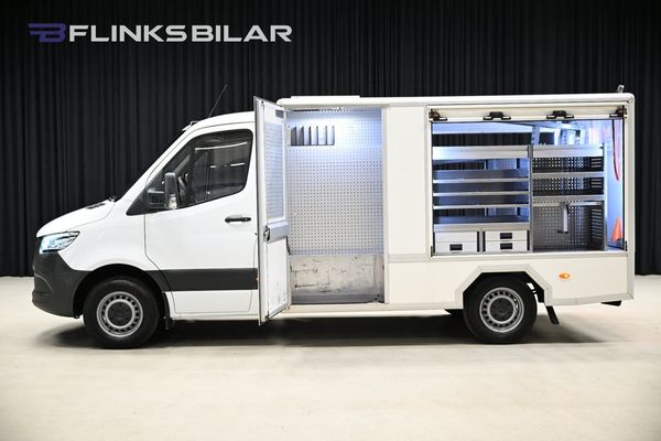 Mercedes Sprinter 316 Servicebil|Solceller|Aluca-Inredning|Uppvärmt-Skåp - 2020