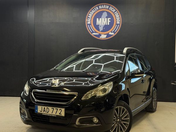 Peugeot 2008 1.2 VTi EGS, 82hk P-sensorer Panoramatak - 2015