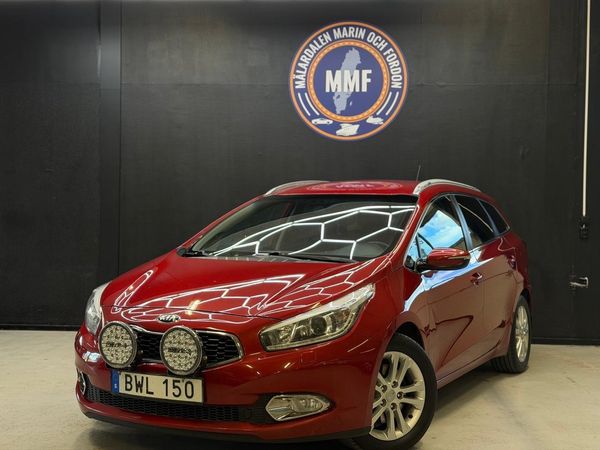 Kia Cee´d 1.6 CRDi EX Comfort B-kamera Navi Drag M&K värmare - 2014