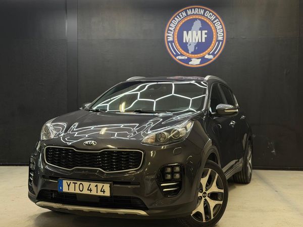 Kia Sportage 1.6 T-GDI AWD GT-line Drag JBL M&K värmare Nyservad - 2017