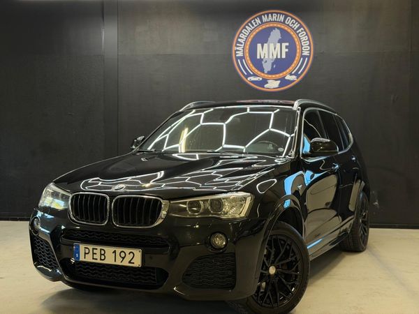 BMW X3 xDrive20d Steptronic M Sport B-kamera H&K Skinn - 2017