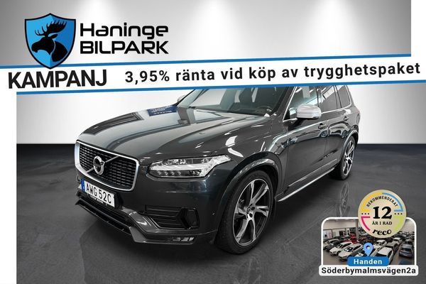 Volvo XC90 7-SITS D5 AWD Geartronic R-Design /SUPERDEAL 3,95%/ - 2019