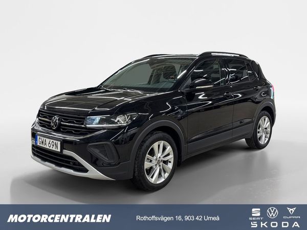 Volkswagen T-Cross LIFE 1.0TSI 95HK/Motorvärmare/Ink.vinterhjul - 2025