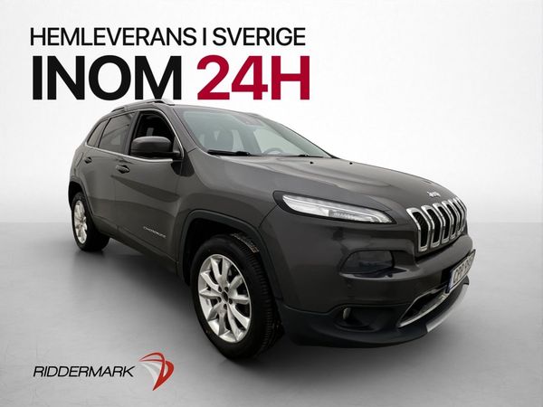 Jeep Cherokee 2.0 CRD 4WD 170hk Kamera Navi Skinn Dragkrok - 2014