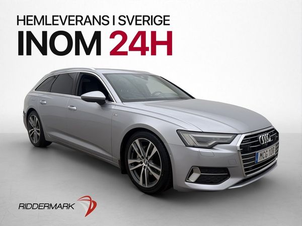 Audi A6 40 TDI Q 204hk S-Line Alpin Matrix Cockpit 360 - 2019