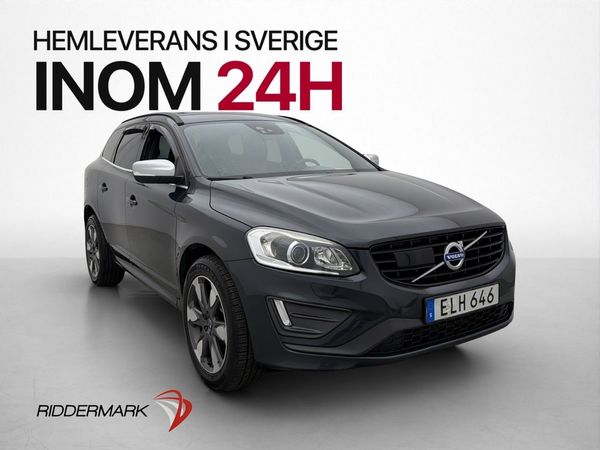 Volvo XC60 D4 AWD R-Design Business Pro Värm Adap-fart Drag - 2016