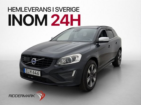Volvo XC60 D4 AWD R-Design Business Pro Värm Adap-fart Drag - 2016