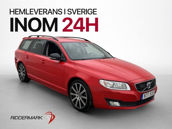 Volvo V70 D3 150hk Dynamic-Edit. Drag Skinn Navi VOC - 2016