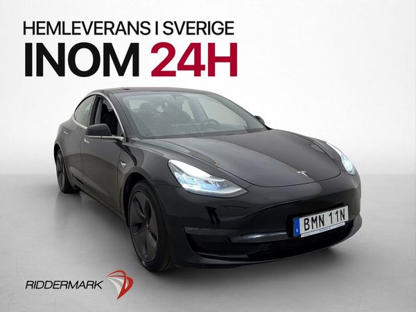 Tesla Model 3 Long Range AWD 440hk MOMS Autopilot Pano - 2019