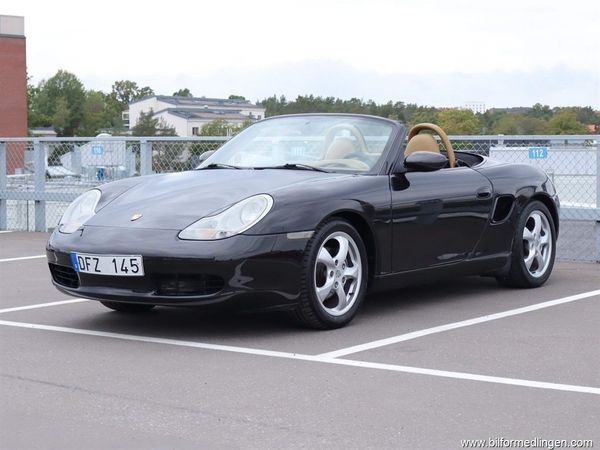 Porsche Boxster 220hk, 1 ägare sen 2012, El-manöverad sufflett - 2001