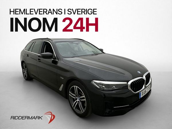 BMW 530 e xDrive Touring Värmare Drag Kamera Skinn Navi MOMS - 2023