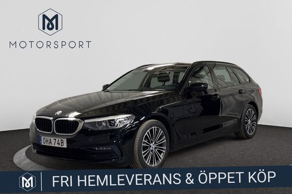 BMW 520 d Touring Aut Sport line 190hk Navigation Dragkrok Apple - 2020