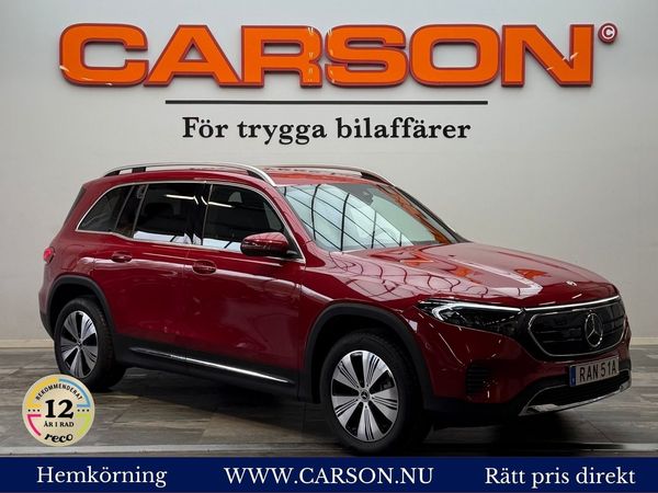 Mercedes EQB350 4MATIC Progressive 7-Sits Navi Backkamera Ambient - 2023