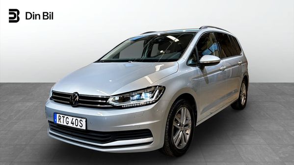 Volkswagen Touran Life TSI150 DSG 7sitsEdition/P-värmare - 2025