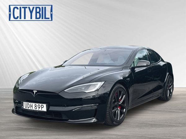Tesla Model S Plaid 1020hk AWD - HW4 - FSD - 21" Arachnid - Drag Moms - 2023