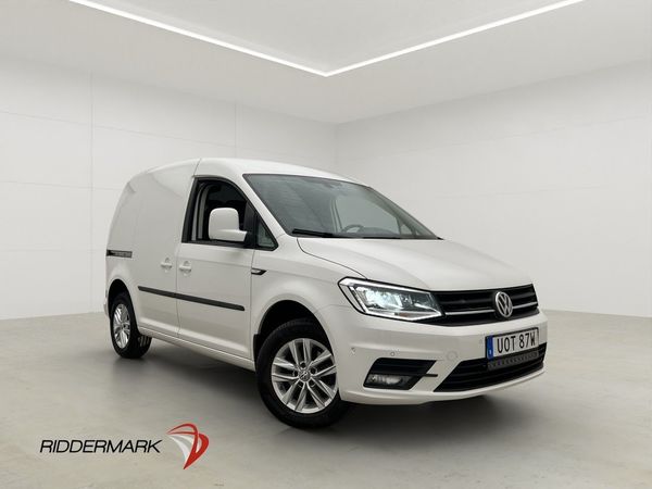 Volkswagen Caddy 2.0TDI Värmare PDC LED Dragkrok CARPLAY - 2020