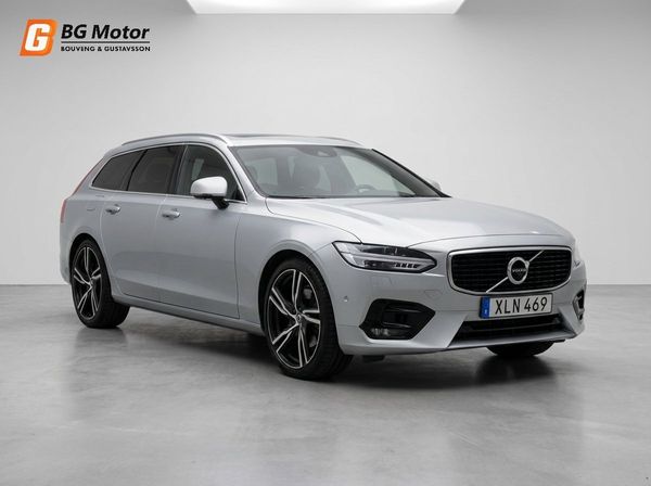 Volvo V90 D5 AWD Aut R-Design B&W-högta/Värmare/Backkamera - 2018