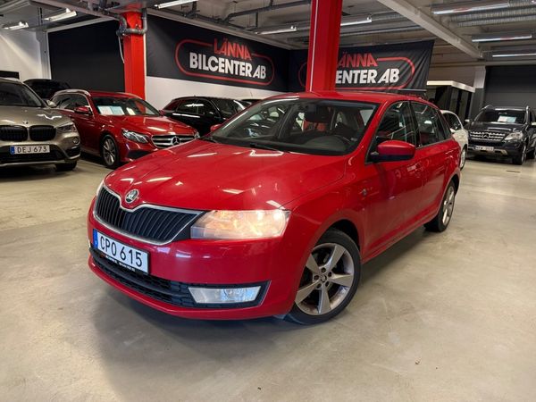 Skoda Rapid Spaceback 1.2 TSI Plus 3 ägare PDC Navi Ny servad SoV - 2015