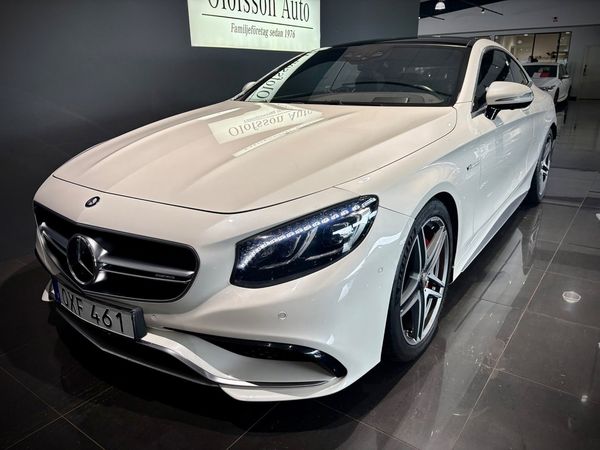 Mercedes S63 AMG 4MATIC Coupé Värmare HUD Burmester 585 hk - 2016